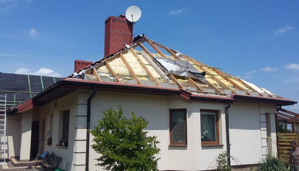 Ocieplenie dachu po ingerencji kuny