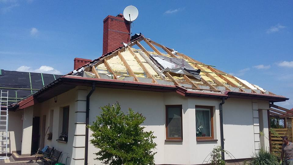 Ocieplenie dachu po ingerencji kuny